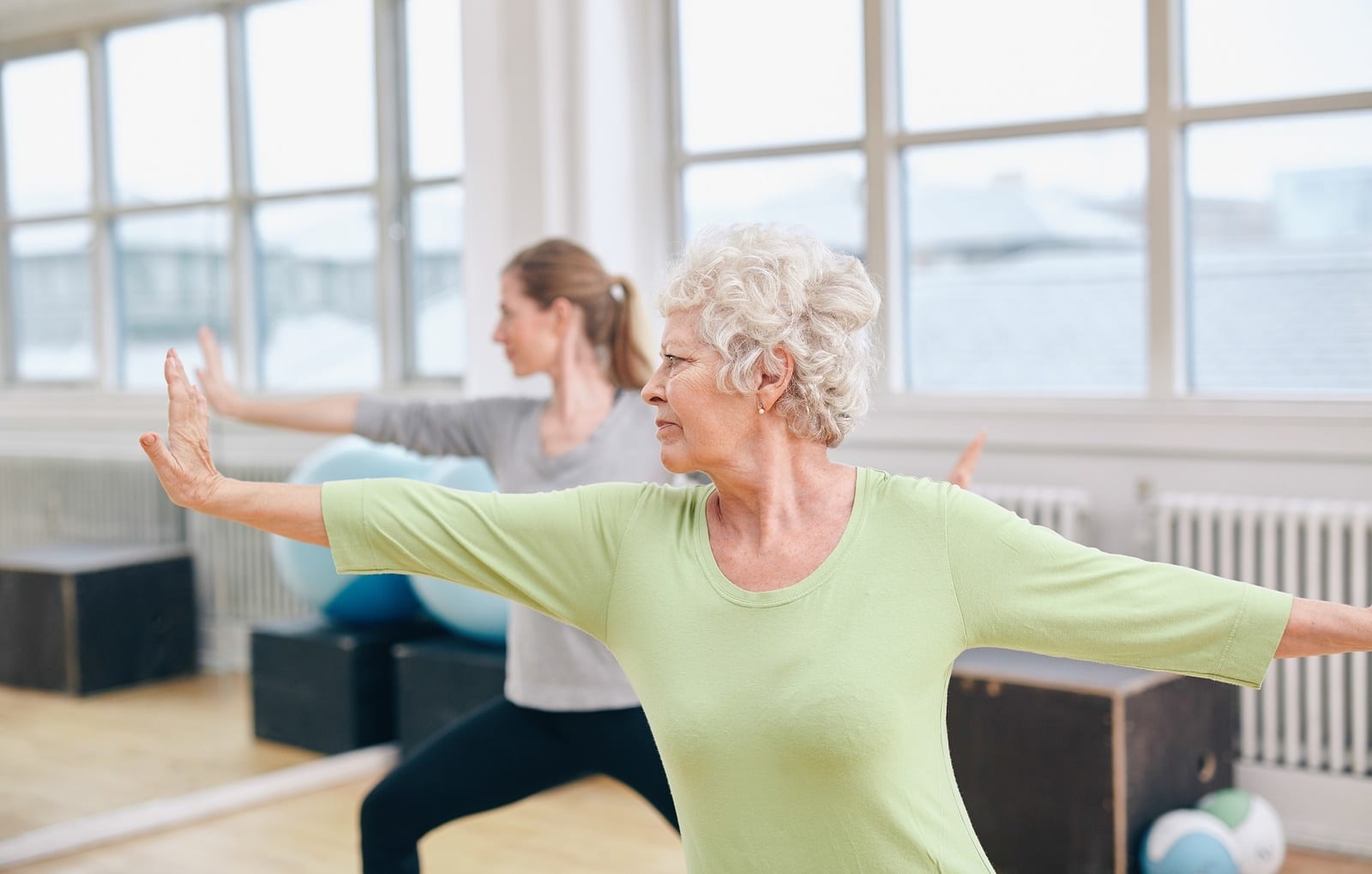 Get Fit At Your Desk: Stretches, Exercises and Tips to Stay Active at Work  | Ochsner Health System | Chair yoga, Yoga for seniors, Yoga positions
