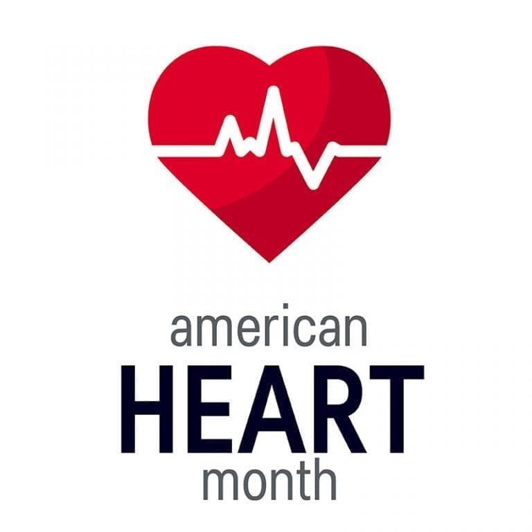 American Heart Month logo