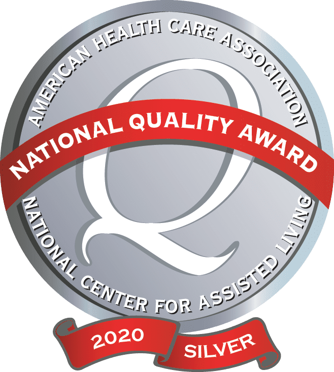 AHCA NCAL National Quality Award 2020 Silver