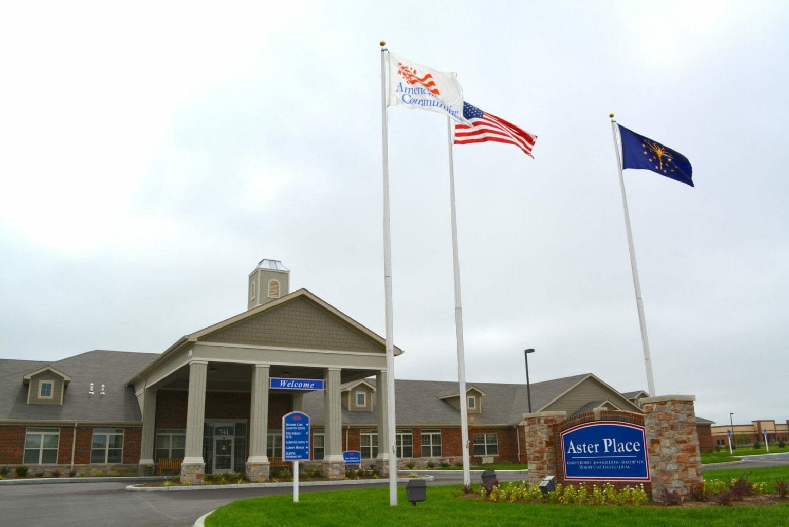 Entrance of Aster Place Assisted Living