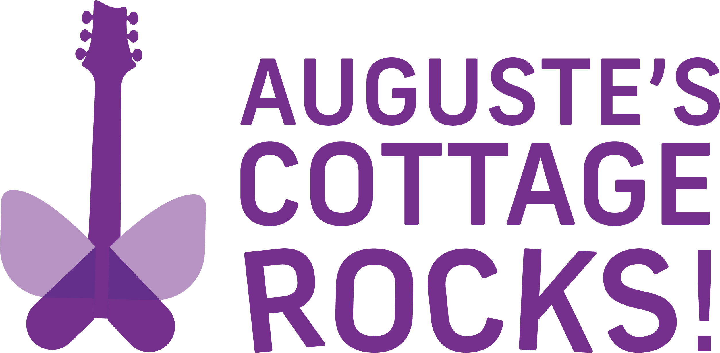 Auguste's Cottage Rocks! Logo