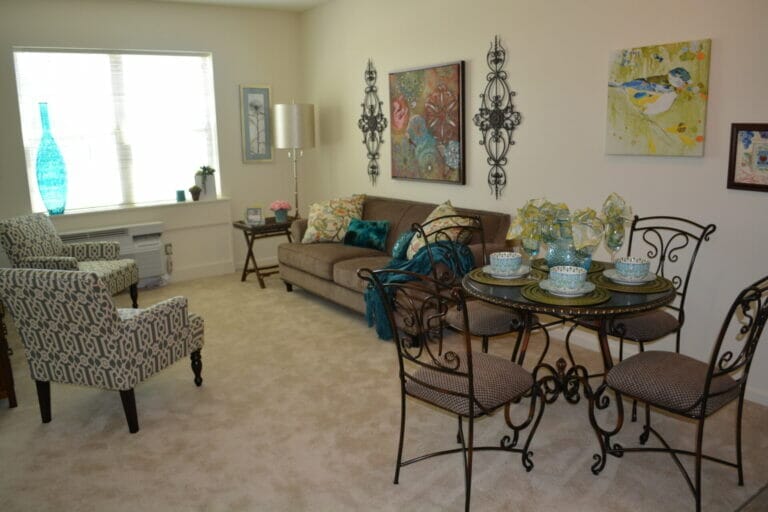 Allisonville Meadows Assisted Living Living Room