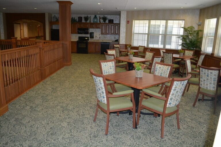 Allisonville Meadows Assisted Living Sitting Area