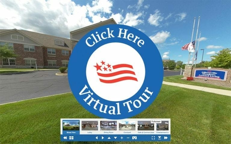 Allisonville Meadows Assisted Living virtual tour icon.