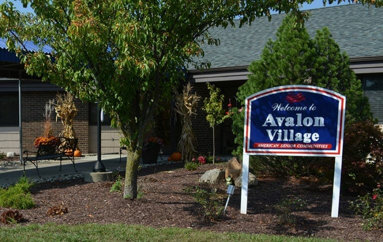 Avalon Village entrance
