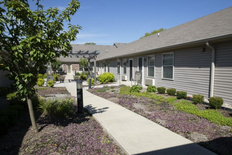 Brownsburg Meadows Assisted Living Patio