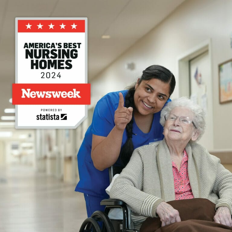 Newsweek's America's Best Nursing Homes.