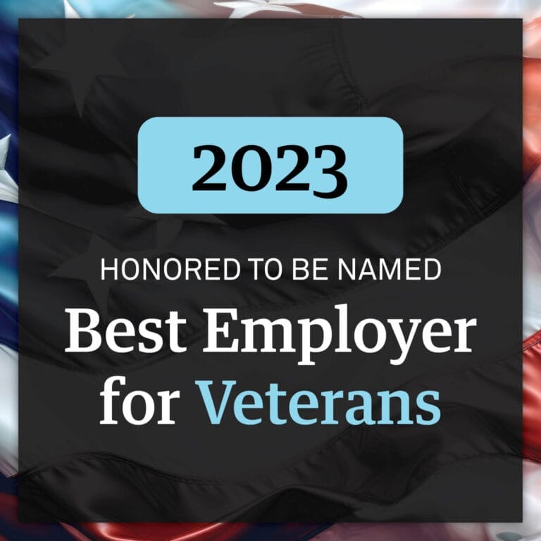 2023 Best Employer for Veterans